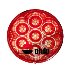 TAIL LIGHT LED RED GROMMET...
