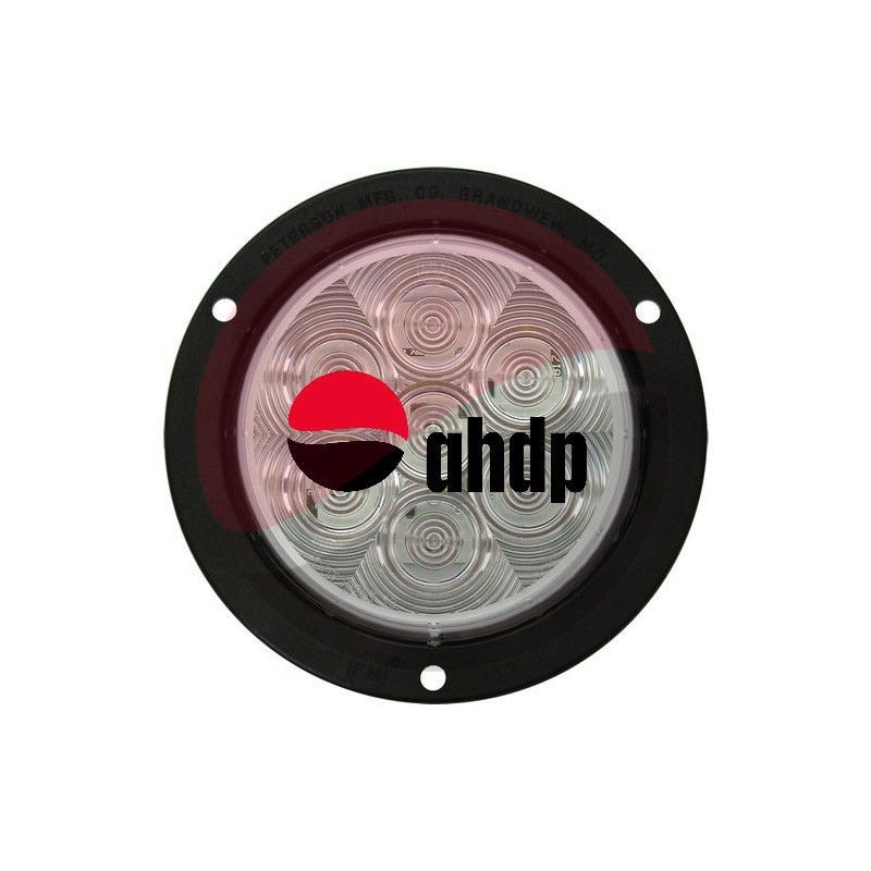 TAIL LIGHT REAR BACKUP CLEAR LED FLANGE MOUNT TUG