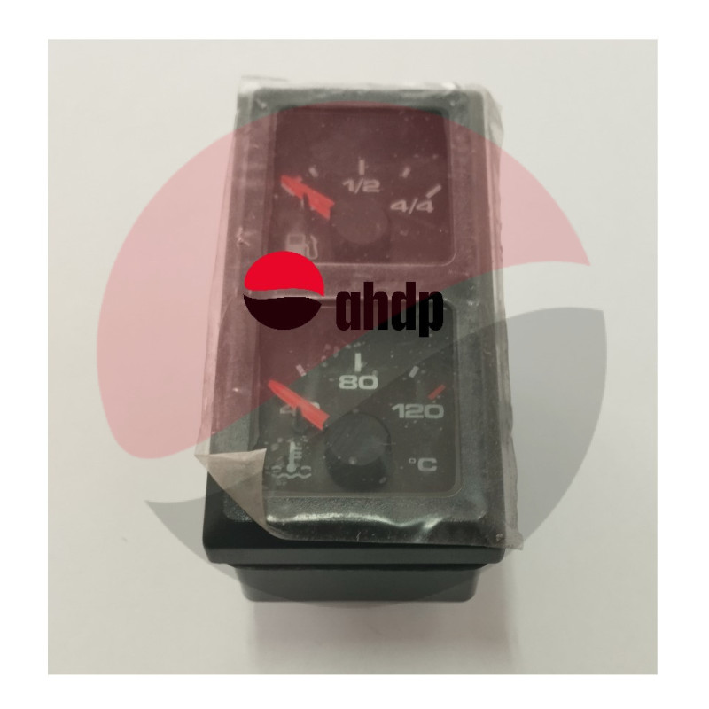 DOUBLE GAUGE TEMPERATURE+FUEL TLD