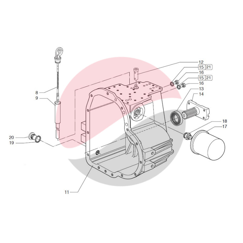 LIP SEAL TRANSMISSION PST2 GRAZIANO