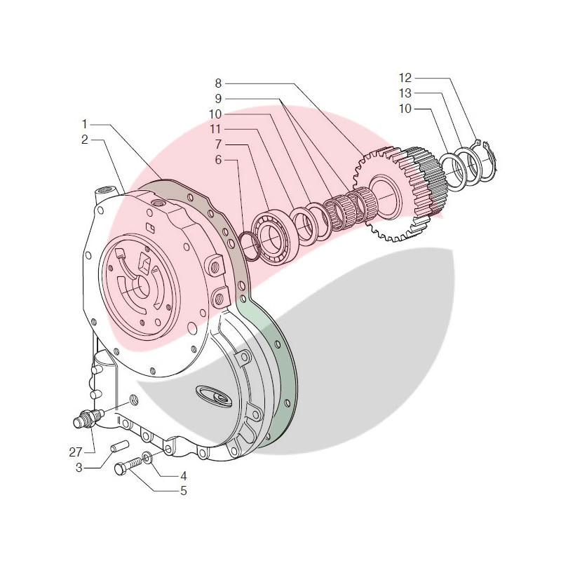 THRUST BEARING TRANSMISSION PST2 GRAZIANO