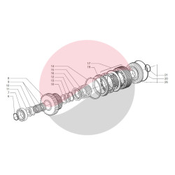 CUP SPRING TRANSMISSION...