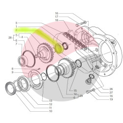 BEARING TRANSMISSION PST2 GRAZIANO