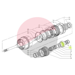BEARING TRANSMISSION PST2 GRAZIANO