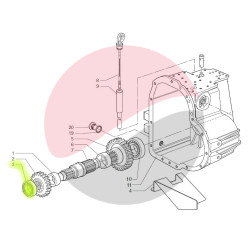 BEARING TRANSMISSION PST2 GRAZIANO