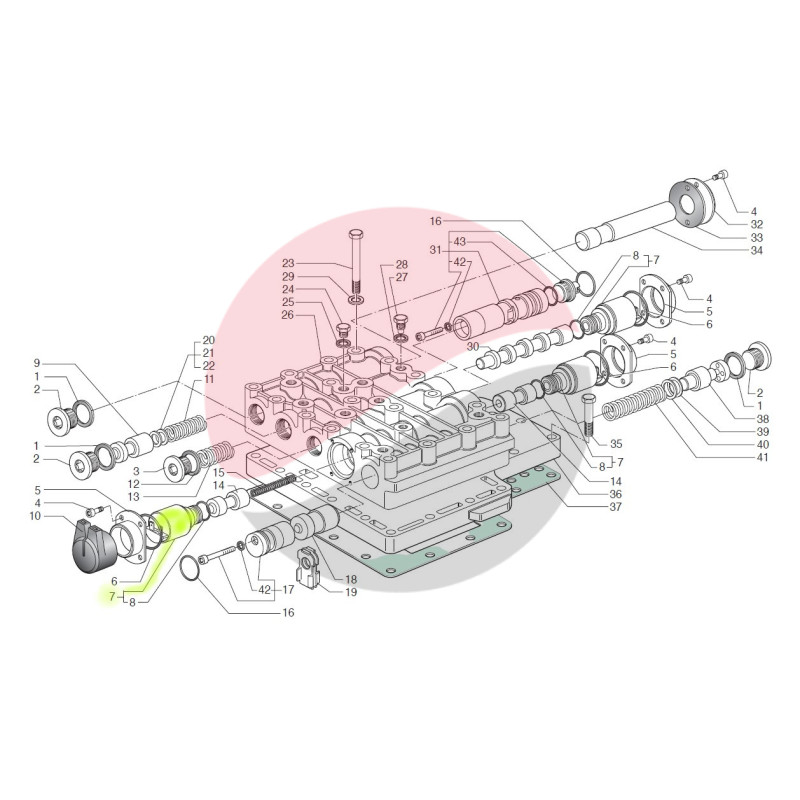 TRANSMISSION SOLENOID 12V/2-20 BAR GRAZIANO