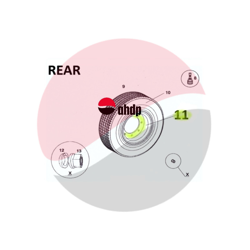 RIM REAR AXLE SCHOPF