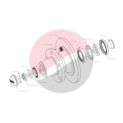 BRAKE HUB & ROTOR ASSY CHARLATTE