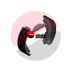 BRAKE SHOE KIT (4 PCS) SCHOPF