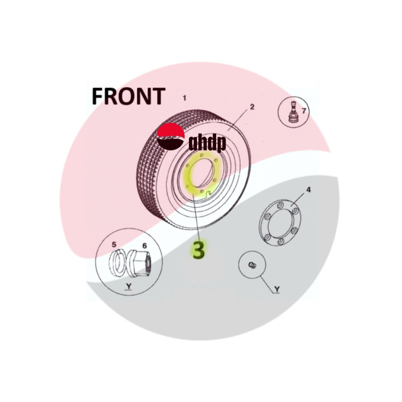 RIM FRONT AXLE SCHOPF