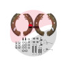 BRAKE SHOE SET W/SPRINGS KIT CHARLATTE