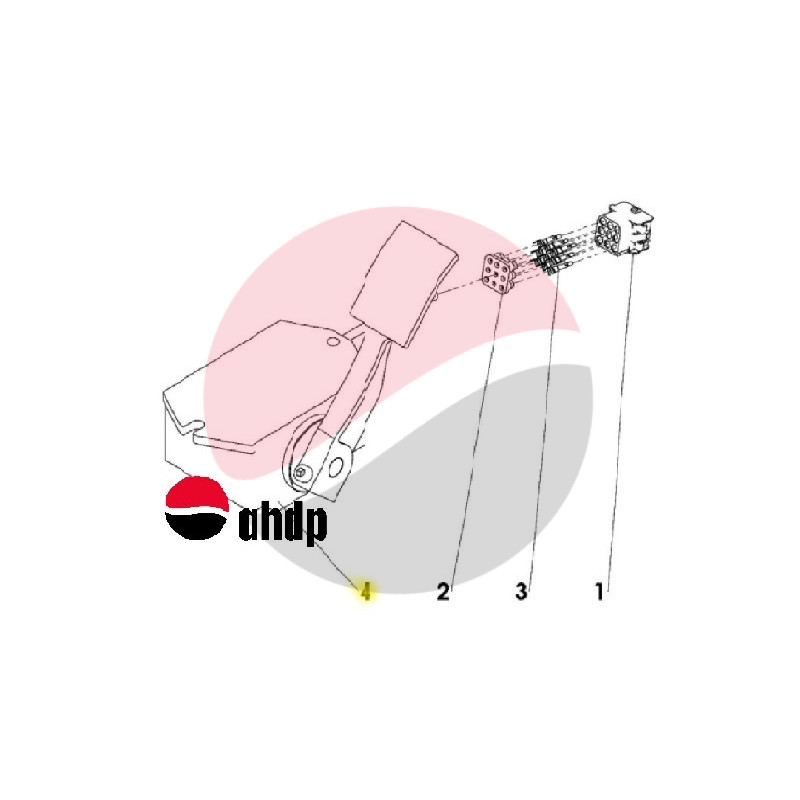 ACCELERATOR PEDAL THROTLE TLD