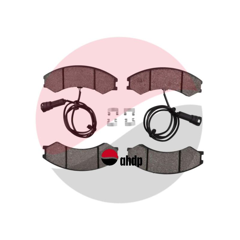 BRAKE PAD SET (4 PCS) FRT CHARLATTE