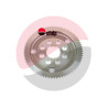 RING GEAR SUPPORT HUB REDUCTION AXLE F/R TLD